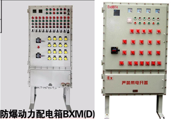 油罐區(qū)防爆配電柜，現(xiàn)場防爆配電柜，鍋爐房防爆配電柜，風(fēng)機(jī)房防爆控制柜，煉化廠用防爆控制柜
