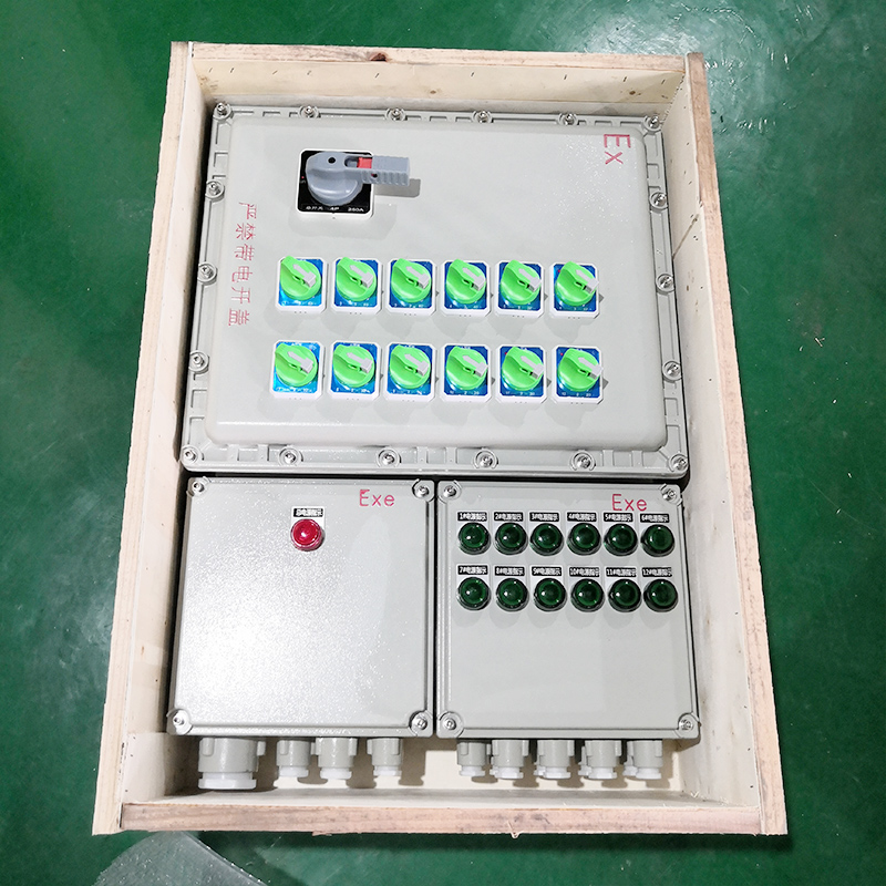 氣體專用防爆控制箱，風(fēng)機(jī)房旁邊防爆控制箱，燃?xì)鈧}(cāng)防爆電機(jī)，油庫(kù)房專用不銹鋼防爆配電箱，現(xiàn)場(chǎng)污水防爆配電箱，